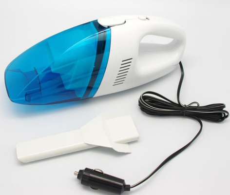 matière plastique tenue dans la main portative d'aspirateur de voiture de C.C 12v dans la couleur blanche bleue
