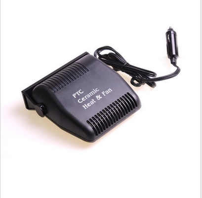 0,5 kilogrammes de radiateur portatif en plastique/C.C noir des appareils de chauffage 12v de voiture électrique