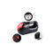 Compresseur d'air portatif noir et rouge pour la voiture trois dans un type 12v 280 livres par pouce carré