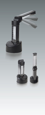 Noir flexible LED de phare fonctionnant la batterie Ni-MH légère portative pour porter