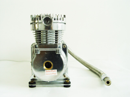 Compresseur de suspension de conduite aérienne tout-terrain durable DC12v en acier chrome