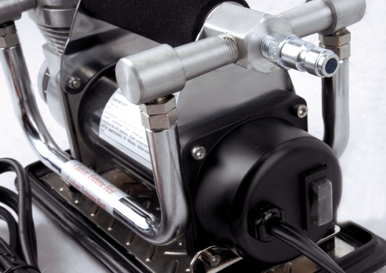 Compresseur d'air puissant de voiture de Chrome 12V d'inflation rapide portative Kit For Tire