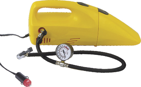 2 dans 1 aspirateur tenu dans la main portatif en plastique de voiture avec l'outil de tapis peut également l'inflation