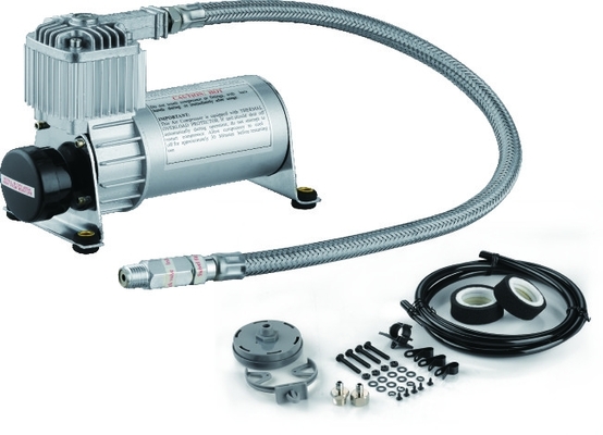 compresseur d'air de la voiture 12v pour le système pneumatique intégré, compresseur d'air de 130 livres par pouce carré