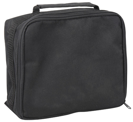 Cylindre simple de couleur noire compresseurs d'air de véhicule de 150 livres par pouce carré Chrome avec le sac pour l'inflation de voitures