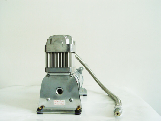 150psi simple 12V 1/4" argent résistant de compresseur de suspension d'air