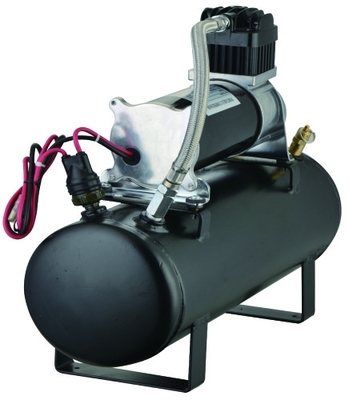 Métal portatif de fantaisie de noir de réservoir d'air comprimé réservoir d'air de 1,5 gallons