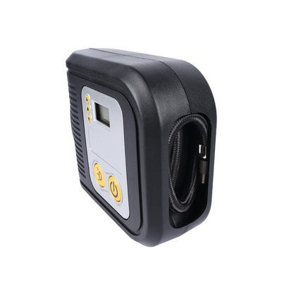 Compresseur d'air de voiture en plastique portable affichage numérique Dc12v pompe pneumatique gonflable avec sac de tissu de lampe