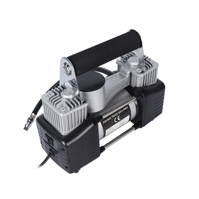 Compresseur d'air en métal à deux cylindres avec sac à main Compresseur d'air haute pression DC 12V