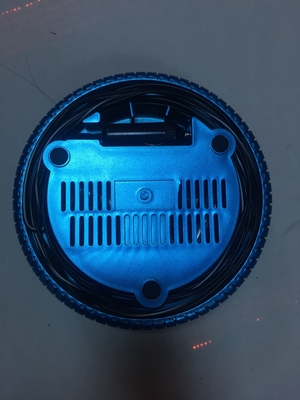 Le pneu bleu royal a formé la pompe de pneu de voiture électrique, compresseur d'air de pneu avec le tuyau de 59cm