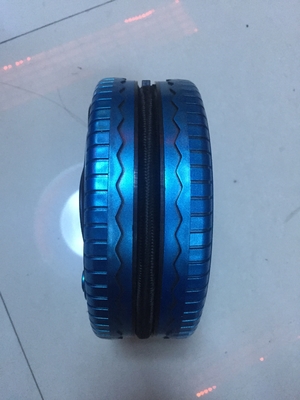 Le pneu bleu royal a formé la pompe de pneu de voiture électrique, compresseur d'air de pneu avec le tuyau de 59cm
