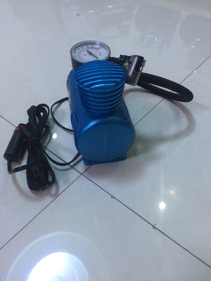 Compresseur portatif noir et bleu de petite inflation rapide d'air pour la voiture avec la certification de la CE