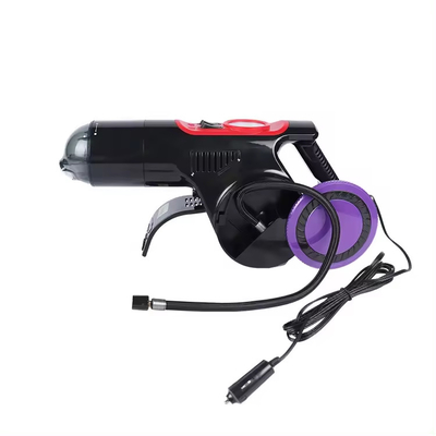 Aspirateur 12V et compresseurs d'air Mini portatif avec LED lumière pression de l'air jauge numérique 3 en 1 pneu gonflé et C