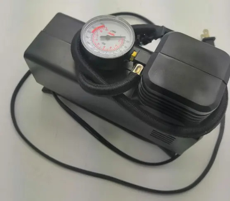 Compresseurs d'air de véhicule en plastique AC/DC avec jauge pneumatique de voiture portable Pompe à air électrique pour pneus
