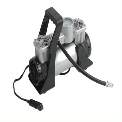 Infleur de pneus de voiture Dc 12v Compresseur d'air automatique à pression métallique avec boîte en plastique
