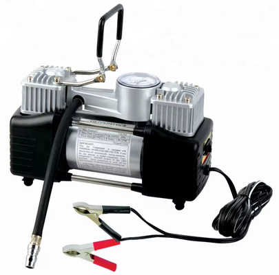 Compresseur d'air portable à main à haute pression à double cylindre pour gonflement des pneus de voiture