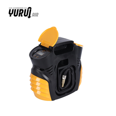 DC12V Portable Mini voiture pompe à air lumière LED avec jauge numérique