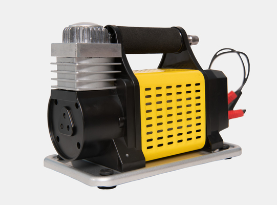 Pneumatique de voiture portable DC12V en métal avec manomètre et tuyau métallique