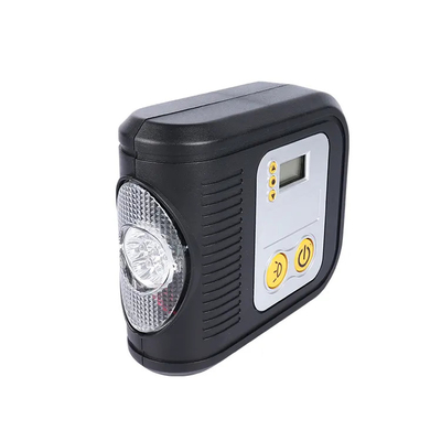 Compresseur d'air de voiture portable à affichage numérique pour gonflement de pneus de voiture avec lumière LED