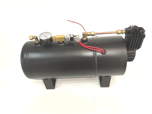 Compresseur de suspension de levage d'air durable 2 en 1 avec réservoir d'air de 1,0 gallon