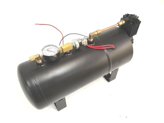 Compresseur de suspension de levage d'air durable 2 en 1 avec réservoir d'air de 1,0 gallon