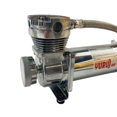 Compresseur d'air pour voiture lourde DC12v acier chrome rapide pour voiture tout-terrain