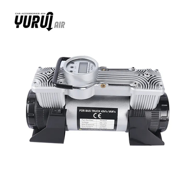 Compresseur d'air de voiture portable en métal DC12V avec boîte en plastique