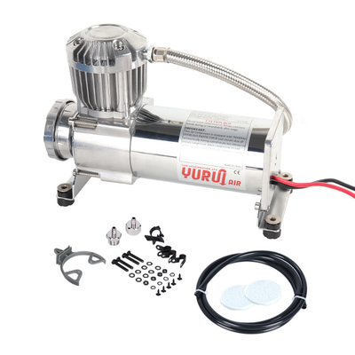 Compresseur de suspension d'air de voiture à cylindre unique DC 12V Compresseur de conduite aérienne de voiture