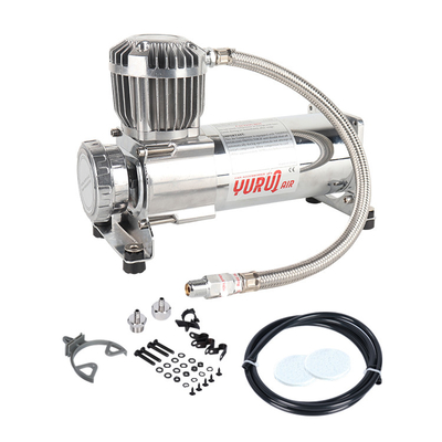 Compresseur de suspension d'air de voiture à cylindre unique DC 12V Compresseur de conduite aérienne de voiture