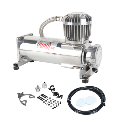 Compresseur de suspension d'air de voiture à cylindre unique DC 12V Compresseur de conduite aérienne de voiture