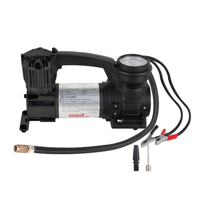 Compresseur d'air pour véhicules lourds métal pour camions tout-terrain 4x4 Haute pression Compresseur d'air en argent gonfleurs de pneus automobiles
