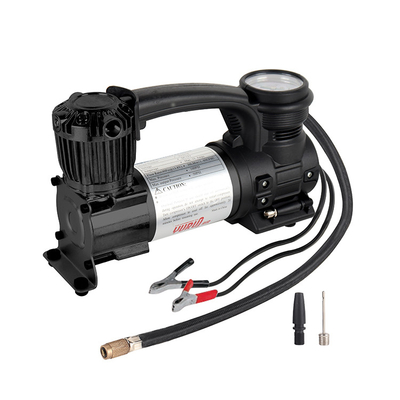 Compresseur d'air pour véhicules lourds métal pour camions tout-terrain 4x4 Haute pression Compresseur d'air en argent gonfleurs de pneus automobiles