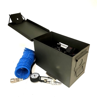 Compresseur d'air de voiture tout-terrain DC12v à cylindre unique pour gonflement des pneus de voiture
