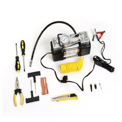 service métal-air portatif d'OEM de pompe de compresseur de l'air 12v de 180w 150psi avec le sac