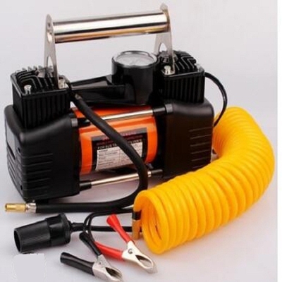 compresseur d'air de la voiture 180w 12v, compresseur d'air automatique de pression en métal portatif