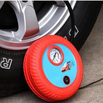 OEM de plastique rouge du compresseur d'air de Dc12v 250psi avec une prise plus légère de cigarette