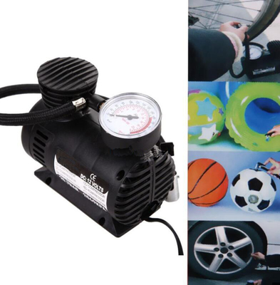 Compresseur d'air de voiture portable en plastique Mini Taille Pour le gonflement des pneus de voiture