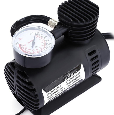 Le compresseur d'air automatique noir pour des pneus de voiture, ce a énuméré la pompe portative de pneu de voiture