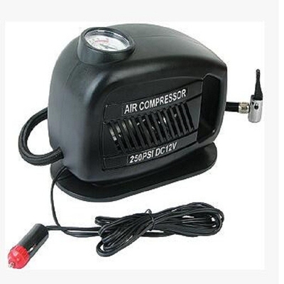 Compresseur d'air de voiture électrique de 250 psi avec bouchon d'allume-cigare Compresseur d'air automatique 12 volts Compresseur d'air