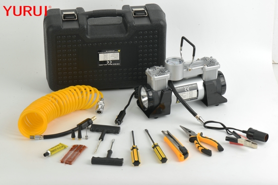 pompe portative de pneu en métal de Conpressor d'air de voiture de 12v 180w 150psi avec la lumière