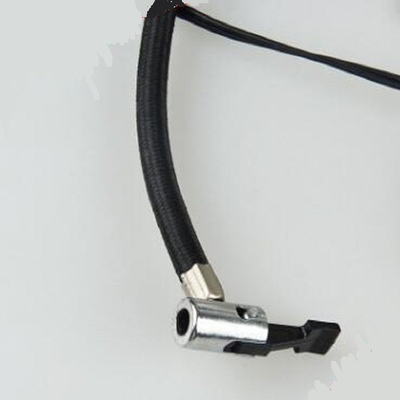 Tuyau blanc de Mini Air Pump With 45cm, compresseur d'air résistant tenu dans la main de voiture