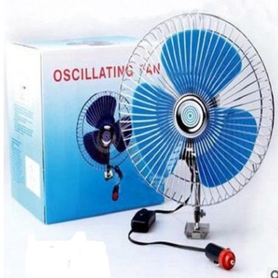 8" ventilateurs électriques de oscillation de radiateur de voiture avec la couleur adaptée aux besoins du client
