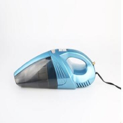Aspirateur bleu de véhicule avec l'aspirateur tenu dans la main de compresseur de l'outil 250PSI de caret