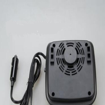 Plastique portatif professionnel de noir des appareils de chauffage 150w de voiture avec la longueur 1.5m de corde