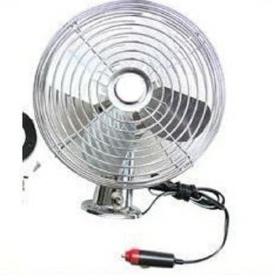 Un bon prix. Ventilateur tenu dans la main argenté durable de ventilateur de voiture avec le commutateur marche-arrêt en ligne