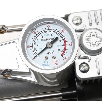 Compresseur d'air portable à main à haute pression à double cylindre pour gonflement des pneus de voiture