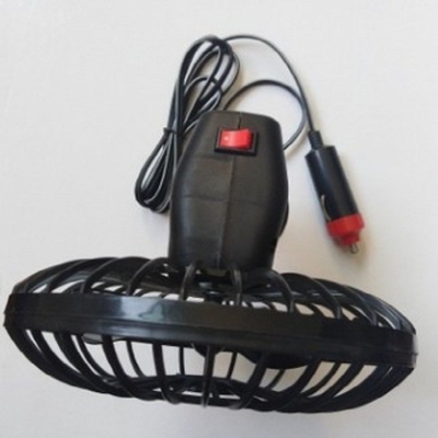 Mini support de oscillation en plastique de tasse de ventilateur de voiture de 4 pouces avec le commutateur deux