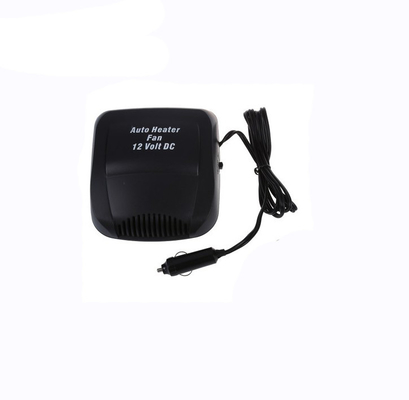 OEM 12v Heater Black Color automatique portative, appareil de chauffage de ventilateur électrique en plastique