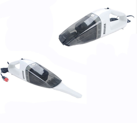 Un bon prix. Aspirateur tenu dans la main noir blanc de voiture 0.8kgs avec le C.C lavable du filtre 12v en ligne