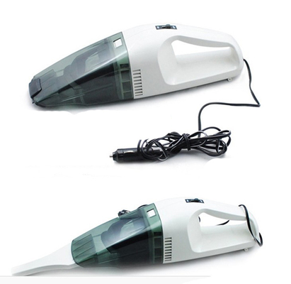 Aspirateur tenu dans la main noir blanc de voiture 0.8kgs avec le C.C lavable du filtre 12v